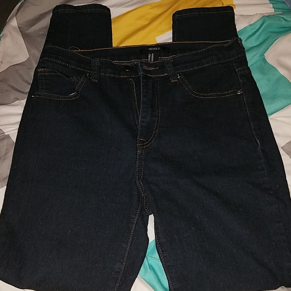 Forever 21 Mid-rise skinny jeans size 26